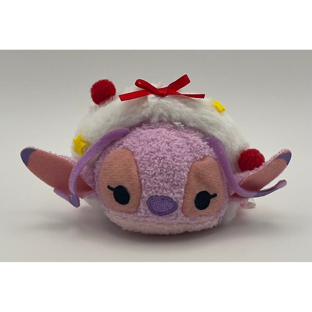 Disney‎ Tsum Tsum Angel Christmas Advent Calendar 2017 Plush Mini 3.5" Purple